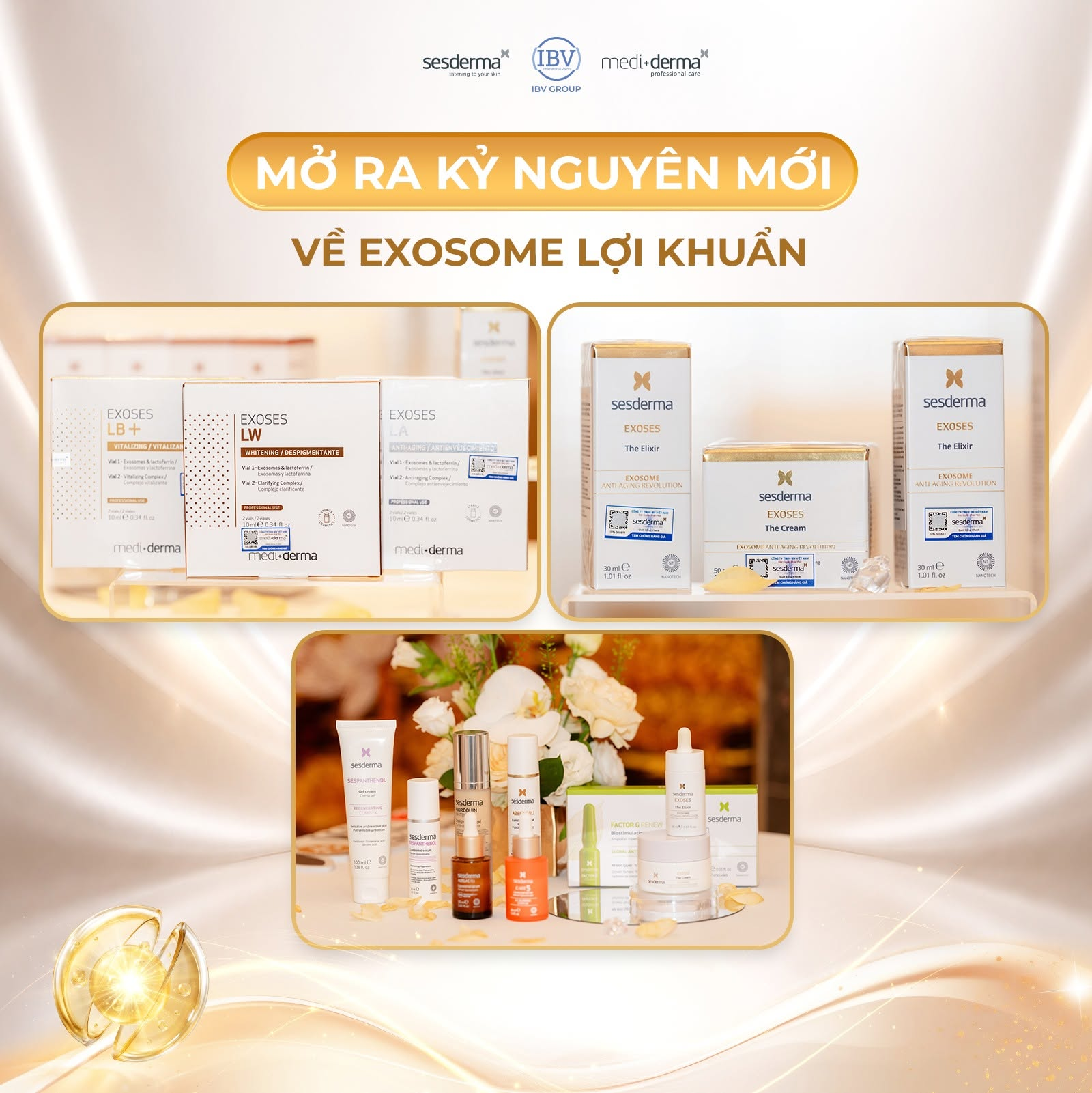 Sesderma & Mediderma tổ chức Đại sự kiện, mở ra Kỷ nguyên Exosome Lợi khuẩn tại Việt Nam - 5