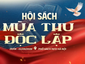 Hội sách Mùa Thu độc lập 2026 “Mở trang sách-Tự hào Việt Nam”