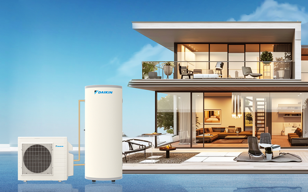 Hệ thống bơm nhiệt nước nóng Daikin: Chuẩn mực sống sang & tối ưu năng lượng vượt trội - 1