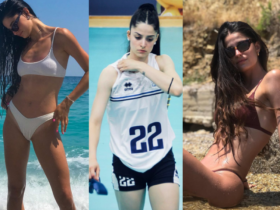 Nàng thơ bóng chuyền Hy Lạp gây sốt khi mặc bikini khoe dáng chuẩn siêu mẫu