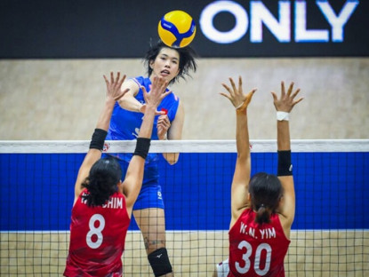 Thể thao - Kết quả bóng chuyền nữ Việt Nam - Hong Kong (TQ): Thanh Thúy tỏa sáng, thế trận áp đảo