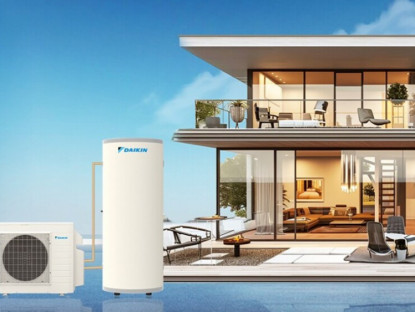 Thông tin doanh nghiệp - Hệ thống bơm nhiệt nước nóng Daikin: Chuẩn mực sống sang &amp; tối ưu năng lượng vượt trội
