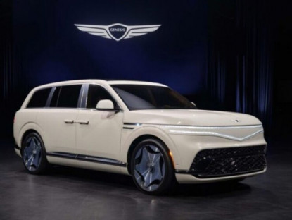 Giao thông - Ra mắt Genesis GV90, kiểu mở cửa như Rolls-Royce