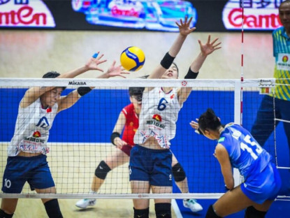Thể thao - Video bóng chuyền nữ Nhật Bản - Việt Nam: Set 1 kiên cường, đoạt vé tứ kết mãn nhãn (Giải châu Á)