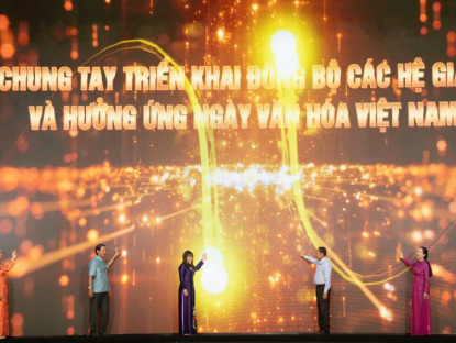 Tin Tức - Phát động triển khai các hệ giá trị, hưởng ứng Ngày Văn hóa Việt Nam