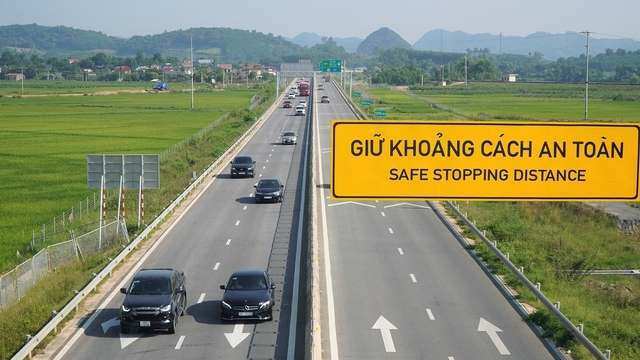 Giữ khoảng cách trên cao tốc: "Vùng đệm an toàn cho tài xế" - 3