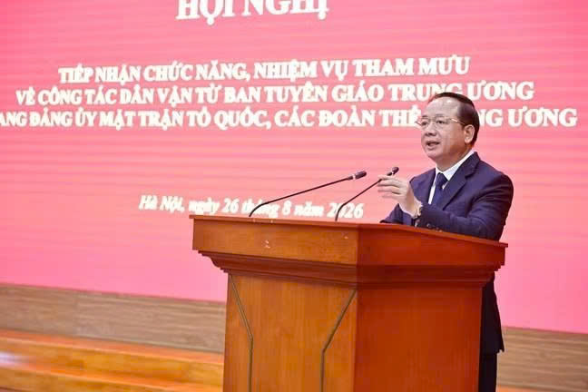 Đưa bộ máy tham mưu chiến lược về dân vận về 'ngôi nhà chung' đại đoàn kết - 2