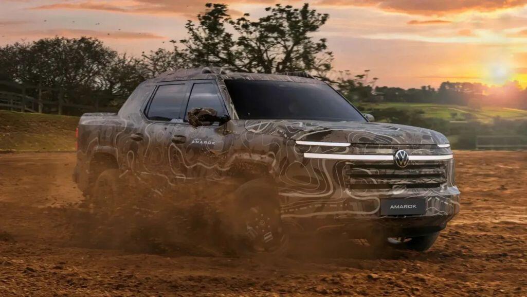 Volkswagen hé lộ hình ảnh mới về dòng xe bán tải Amarok - 2