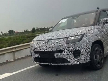 Giao thông - SUV VinFast lạ mặt lộ diện trên đường: Gầm cao, dáng hầm hố, nghi có bản EREV