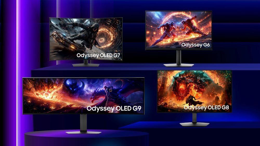 Samsung ra mắt 4 màn hình chơi game OLED với tần số quét lên tới 1.100Hz - 1