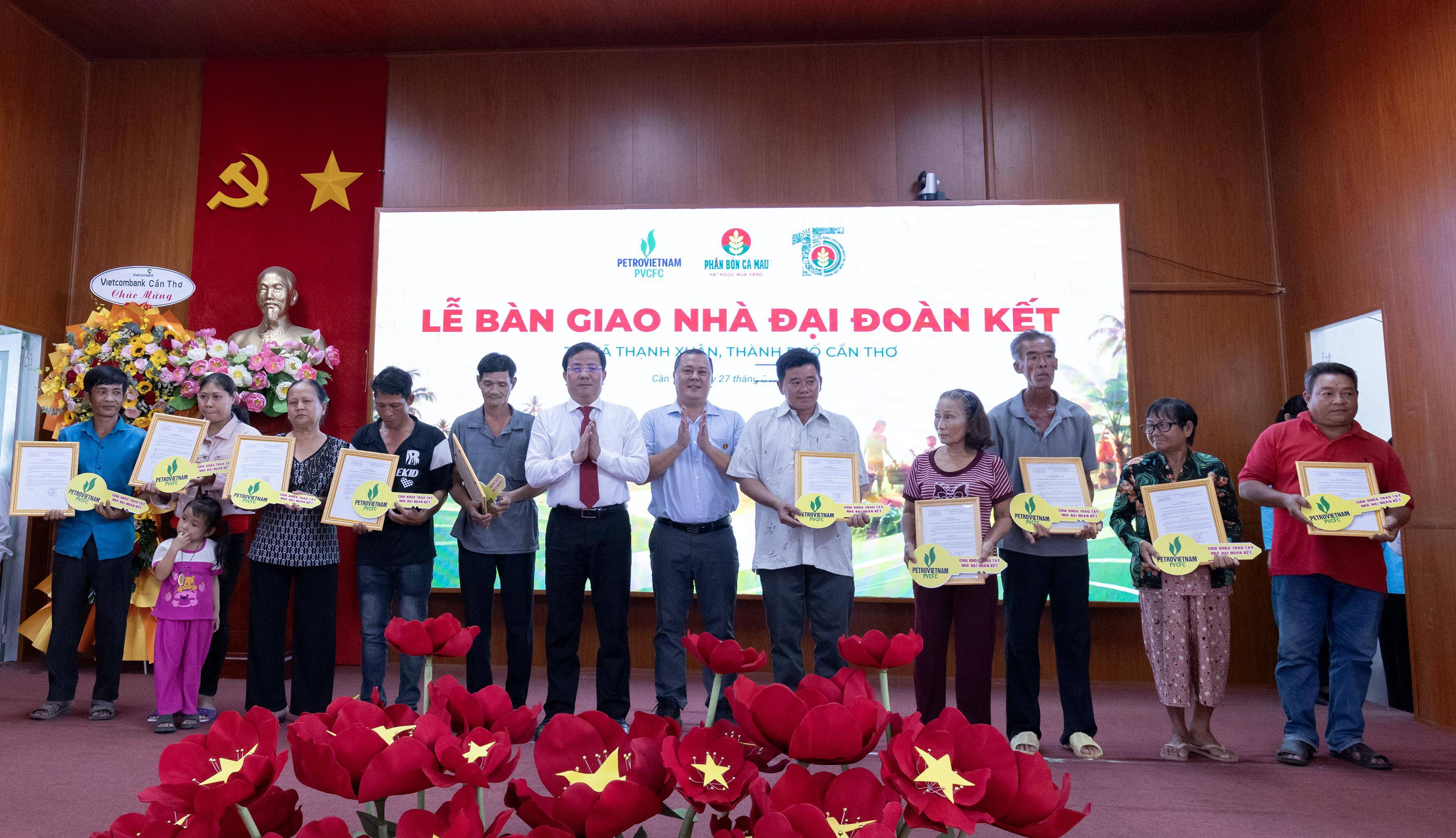 Thêm 55 mái ấm được Phân Bón Cà Mau trao tặng tại Thạnh Xuân, thành phố Cần Thơ - 1