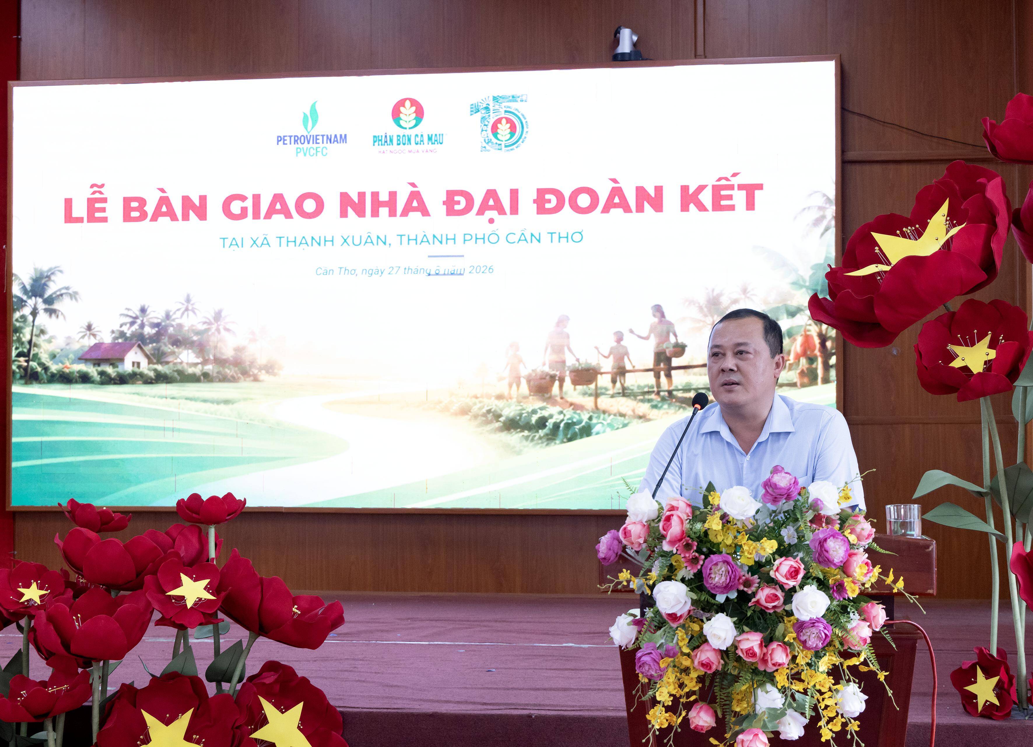 Thêm 55 mái ấm được Phân Bón Cà Mau trao tặng tại Thạnh Xuân, thành phố Cần Thơ - 5