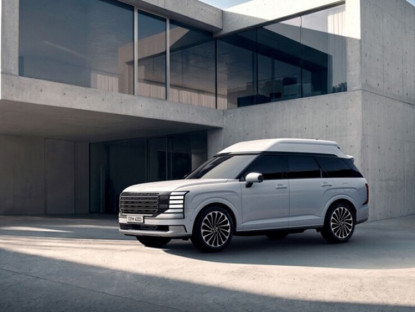 Giao thông - Hyundai Palisade 2027 hóa "chuyên cơ mặt đất" với nóc xe nâng 240 mm