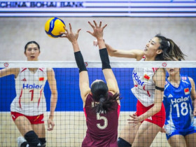 Trực tiếp bóng chuyền Trung Quốc - Thái Lan: Thắng set 2 áp đảo (Chung kết châu Á)