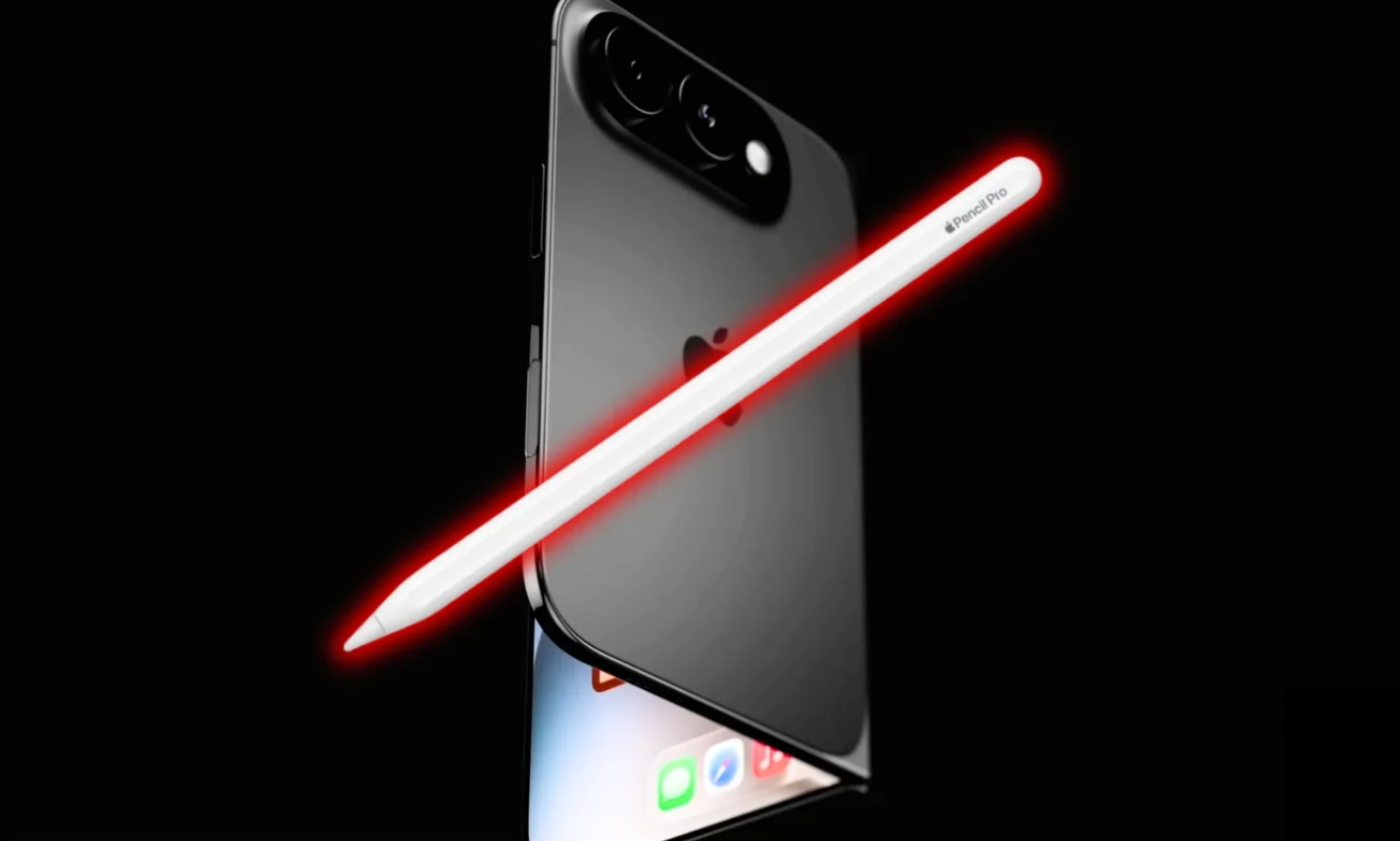 iPhone màn hình gập trong tương lai sẽ có bút cảm ứng? - 1