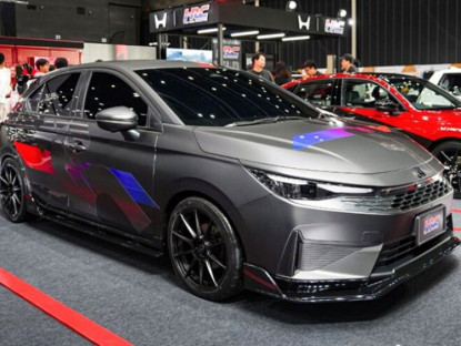 Giao thông - Xe ý tưởng Honda City Hatchback HRC Concept ra mắt thị trường Thái