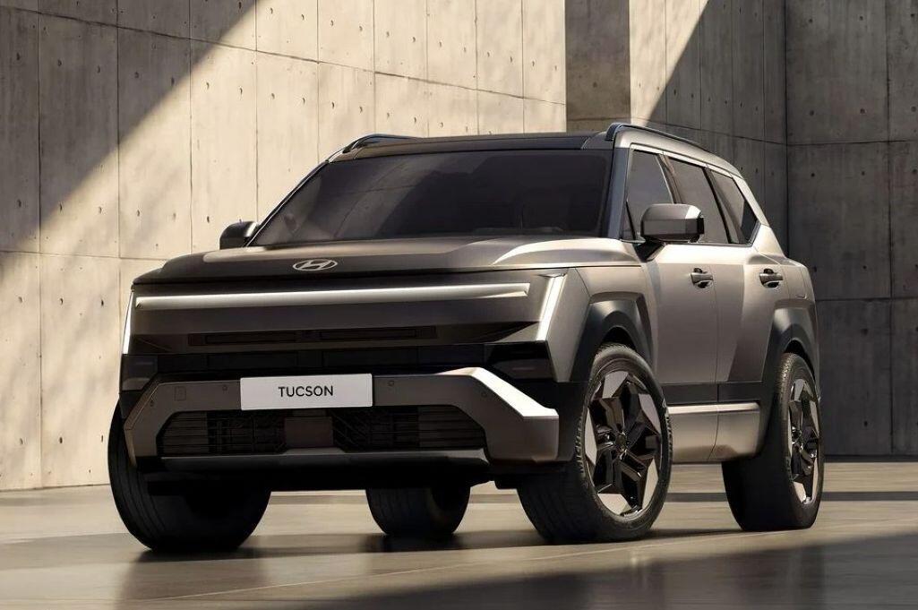 Hyundai Tucson mới có thêm ảnh mới nhìn góc cạnh và hầm hố hơn - 2