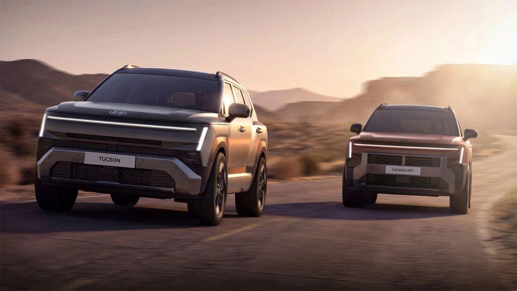 Hyundai Tucson mới có thêm ảnh mới nhìn góc cạnh và hầm hố hơn - 1