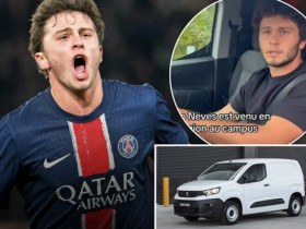 Lương 5 tỷ đồng/tuần, ngôi sao PSG vẫn lái xe van 250 triệu đồng đi tập