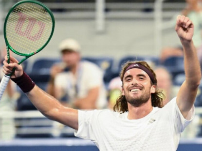Thể thao - Rực lửa tennis US Open: Tsitsipas lần đầu vào vòng 4, Medvedev thắng dễ