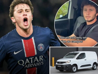Giao thông - Lương 5 tỷ đồng/tuần, ngôi sao PSG vẫn lái xe van 250 triệu đồng đi tập