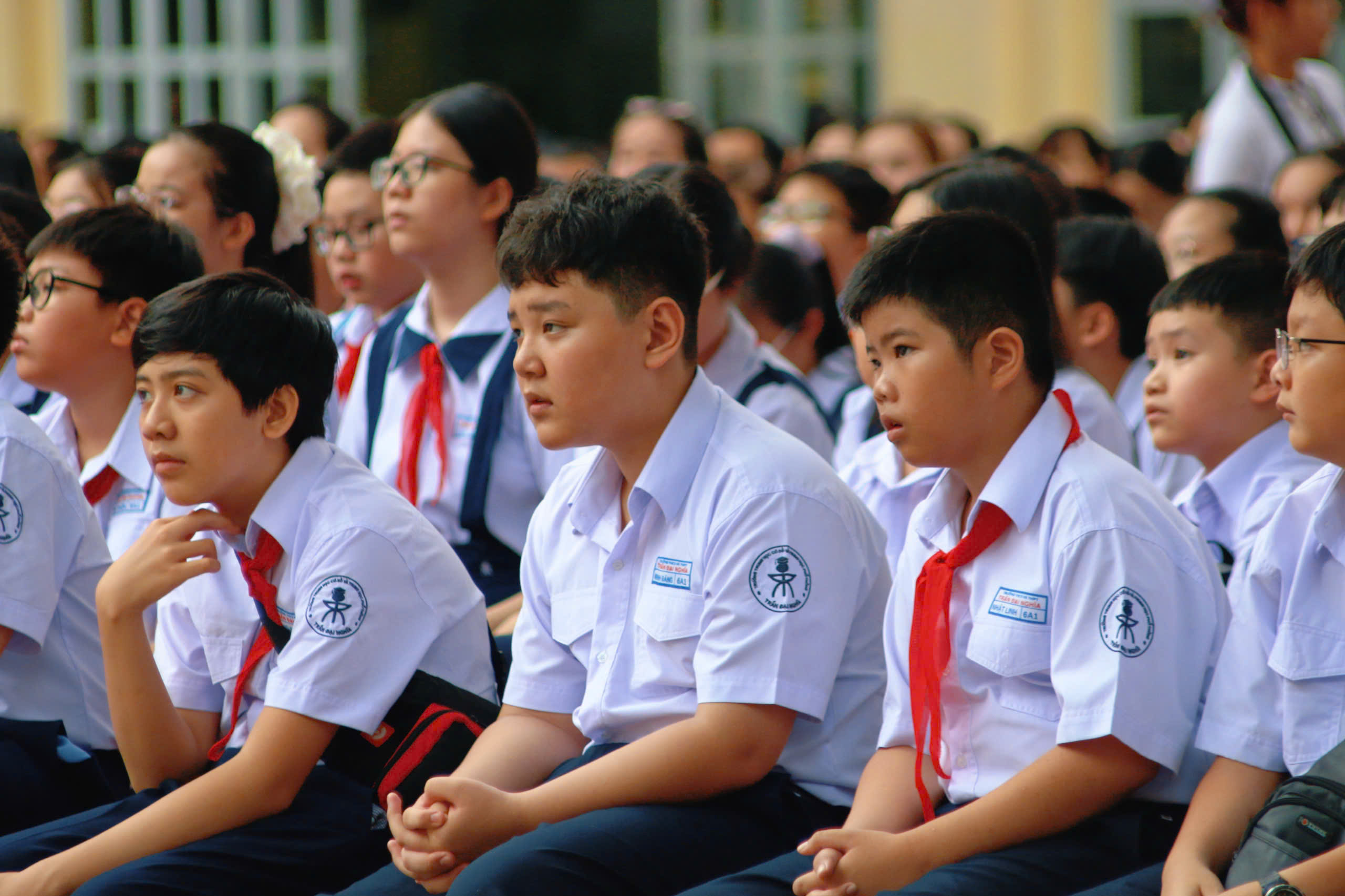 TP.HCM: Phường Sài Gòn đồng loạt khai giảng năm học mới, nhiều phụ huynh kỳ vọng vào năm học mới - 14