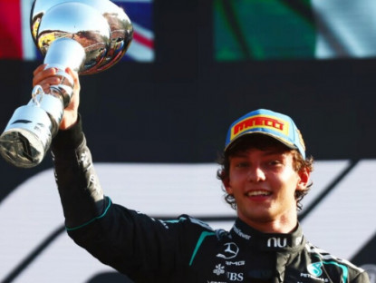 Thể thao - Đua xe F1, Italian GP: "Leo tháp 19 tầng" thành công, Antonelli đoạt chức vô địch