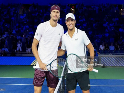 Thể thao - Video tennis Zverev - Darderi: 2 set tốc hành (US Open)