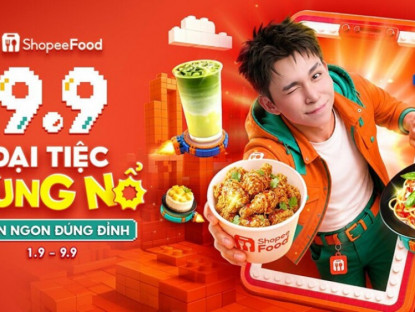Thông tin doanh nghiệp - "Sạc" năng lượng cho tháng 9 đầy hứng khởi với ShopeeFood 9.9