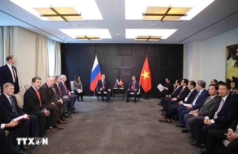 Tổng Bí thư, Chủ tịch nước Tô Lâm tiếp Chủ tịch Đảng Cộng sản Liên bang Nga - 2