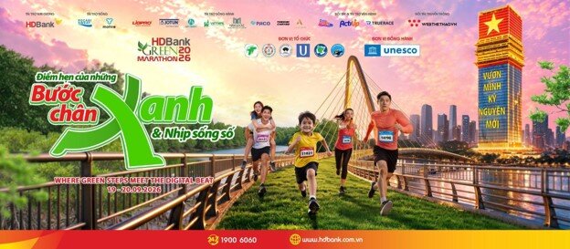 HDBank Green Marathon 2026: Nơi những bước chân xanh hòa cùng nhịp sống số - 1