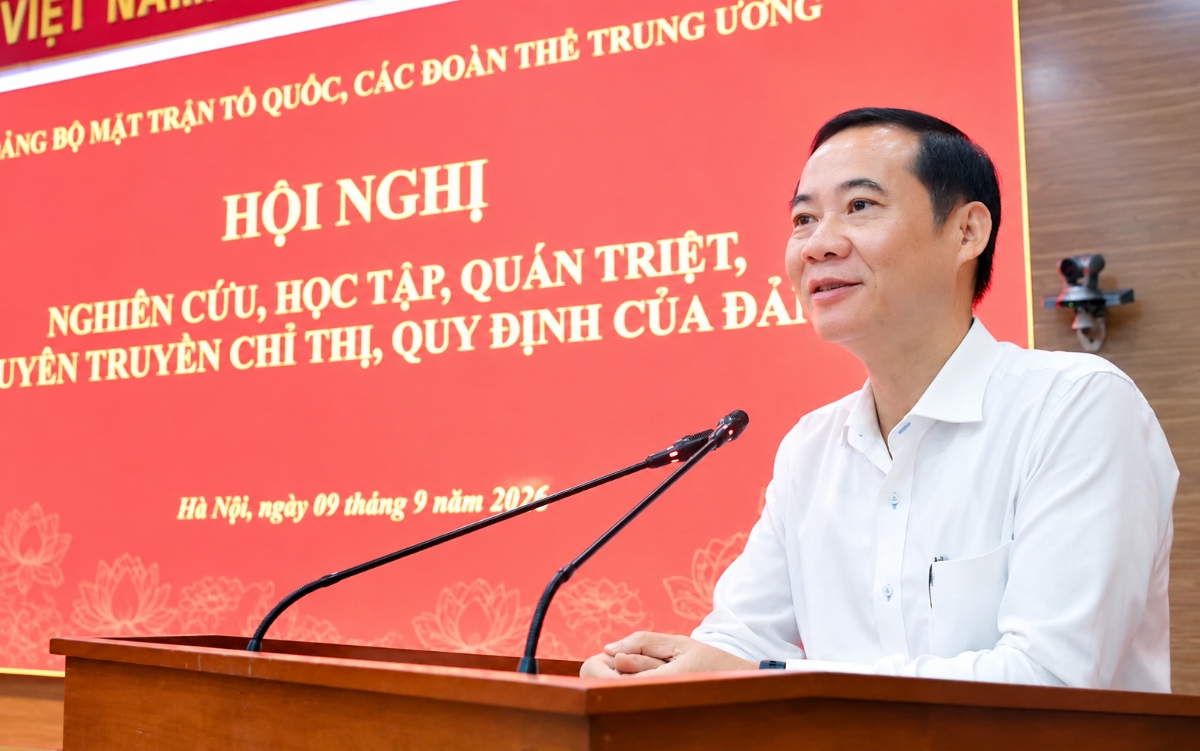 Đảng bộ MTTQ, các đoàn thể TW quán triệt chỉ thị mới của Đảng, lấy kết quả công việc làm thước đo - 1