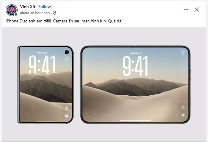 Dân mạng "rạo rực" với iPhone 18 Pro Max màu đỏ Burgundy và iPhone Duo màn hình gập - 2