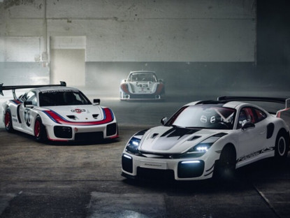 Giao thông - Porsche 911 GT2 RS Flachbau độc bản hồi sinh huyền thoại “Moby Dick”