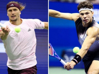 Thể thao - Zverev - Shelton lập vô số kỷ lục, bật tung cảm xúc trước chung kết US Open
