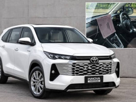 Toyota Innova Cross 2027 tiếp tục lộ diện với màn hình 12,3 inch bên trong nội thất