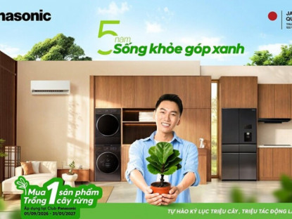 Thông tin doanh nghiệp - Hành trình từ một triệu cây xanh đến triệu tác động lành cùng Panasonic sống khỏe góp xanh
