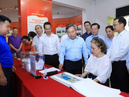 Kiến trúc - Quy hoạch - Chủ tịch Hà Nội Vũ Đại Thắng kiểm tra công tác tổ chức lấy ý kiến đối với 02 nhóm đồ án quy hoạch