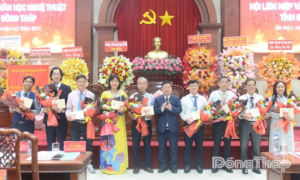 Đại hội đại biểu Hội Liên hiệp Văn học Nghệ thuật tỉnh Đồng Tháp lần thứ I: Mở rộng không gian sáng tạo - 5