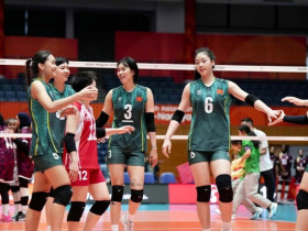Kết quả bóng chuyền ĐT nữ Việt Nam - Qatar: Thắng dễ sau 49 phút (ASIAD)