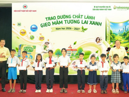 Thông tin doanh nghiệp - 30 trường – 1 triệu hộp sữa: Tiếp nối hành trình mang dưỡng chất lành đến những mầm xanh tương lai