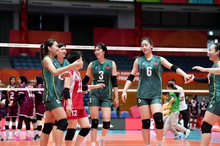 Kết quả bóng chuyền ĐT nữ Việt Nam - Qatar: "Hủy diệt" 49 phút (ASIAD) - 1