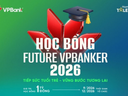 Thông tin doanh nghiệp - Học bổng Future VPBanker 2026 trở lại, tiếp sức sinh viên trẻ kiến tạo tương lai