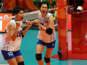 Trực tiếp bóng chuyền ĐT nữ Việt Nam - Hàn Quốc: Nỗ lực hết mình (ASIAD)