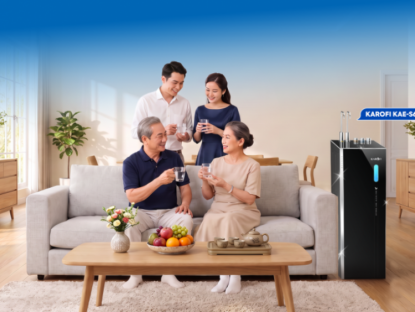 Thông tin doanh nghiệp - Karofi đưa quá trình điện phân từ bên trong máy ra gần hơn với người dùng