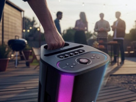 LG công bố loa karaoke di động pin 25 giờ, có AI tách lời và nhạc