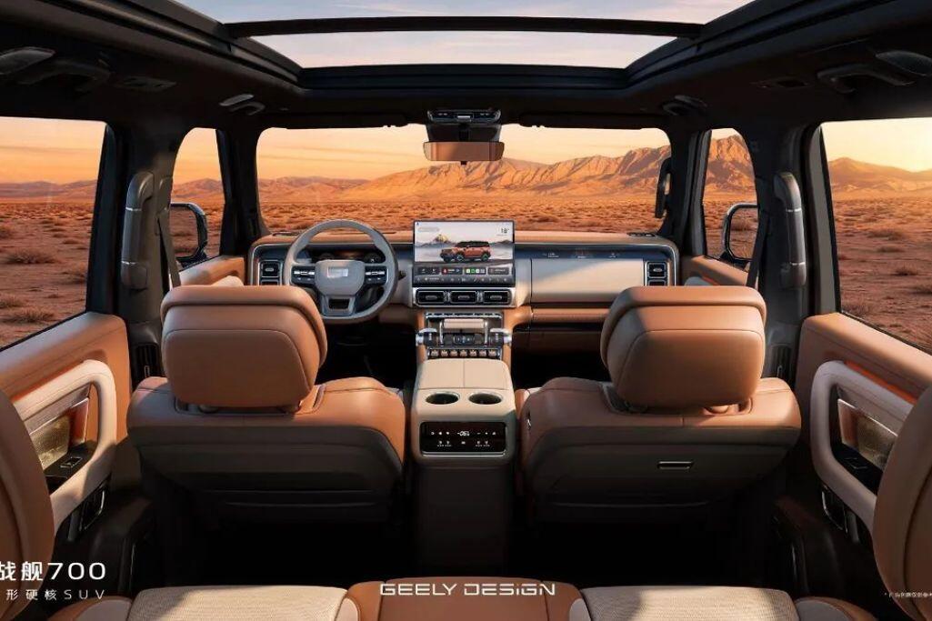 Đây là mẫu xe Geely Galaxy Cruiser 700 địa hình hoàn toàn mới - 4