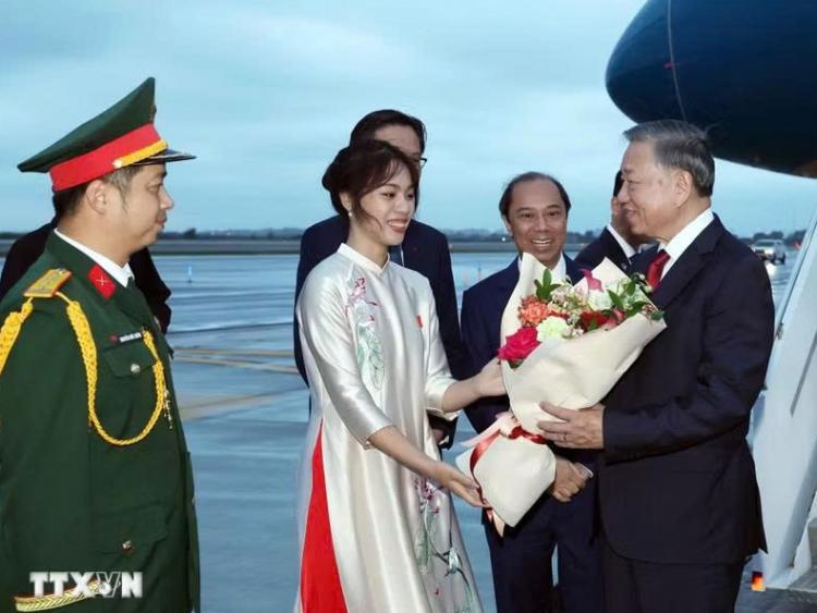 Tổng Bí thư, Chủ tịch nước Tô Lâm đến New York tham dự Phiên thảo luận cấp cao Đại hội đồng Liên hợp quốc khóa 81