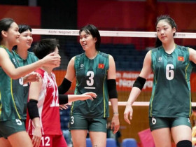 Trực tiếp bóng chuyền ĐT nữ Indonesia - Việt Nam: Phát bóng uy lực (ASIAD) (Kết thúc)