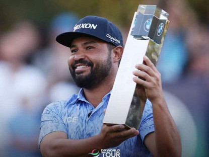 Thể thao - Bùng nổ tại 5 hố cuối, J.J.Spaun giành cup BMW Championship ở châu Âu